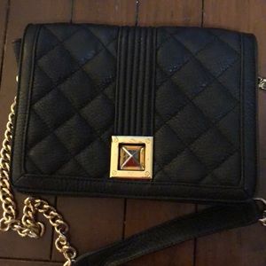 Bcbg black shoulder purse